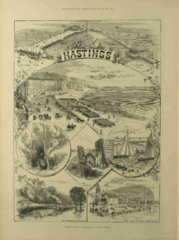 1892 Full Page tourism advertisement